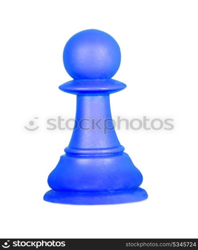 The pawn, chess piece isolated on a white background