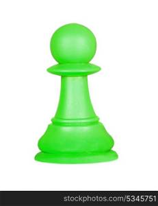 The pawn, chess piece isolated on a white background