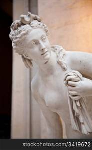 The perfect feminine beauty in this copy of a classical Greek statue