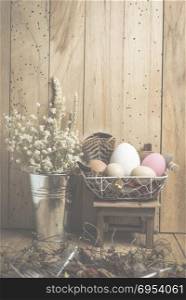 the picture art for easter festival, vintage filtered Images