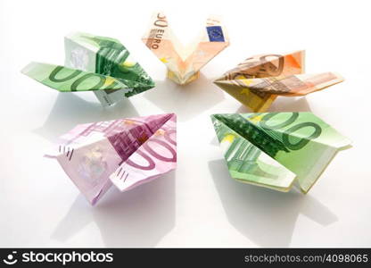 The planes made of euro