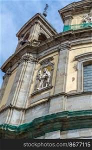 The Pontifical Basilica of St. Michael (Spanish: Basilica Pontificia de San Miguel) a baroque Roman Catholic church and minor basilica in Madrid, Spain