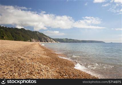 The popular holiday destination of Slapton Sands, Devon, England.