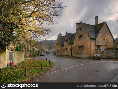 The popular tourist destination of Stanton, Gloucestershire, England.