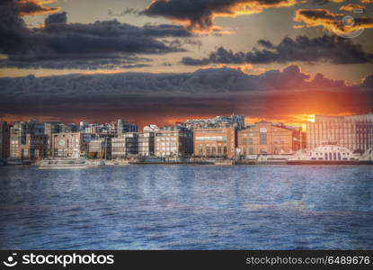 The port in the city of Oslo. Norway. The port in the city of Oslo.