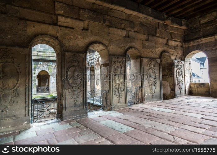 The Porta Nigra (Black Gate) in Trier in a beautiful summer day, Germany