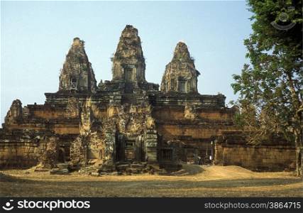 the Pre Rup temple in Angkor at the town of siem riep in cambodia in southeastasia. . ASIA CAMBODIA ANGKOR PRE RUP