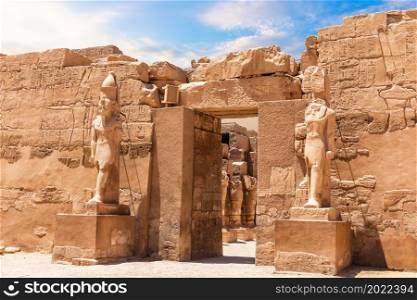 The Precinct of Amun-Re, Karnak complex, Luxor, Egypt.