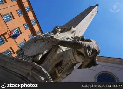 The Pulcino della Minerva, Minerva Square, Rome, Italy