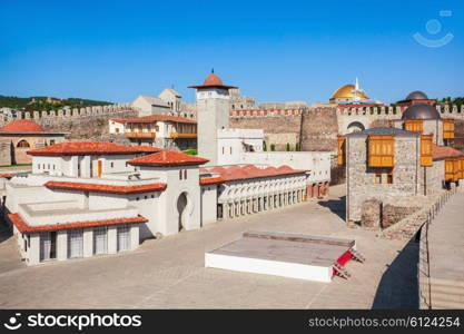 The Rabati Castle in Akhaltsikhe, Georgia. It is a great medieval castle complex and very popular tourist place in Georgia.