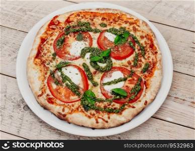 The real Neapolitan pizza with top quality fresh ingredients
