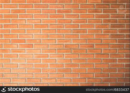 The red brick wall on background.