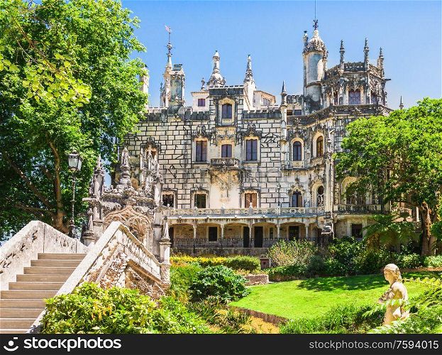 The Regaleira Palace (Quinta da Regaleira), Sintra, Portugal