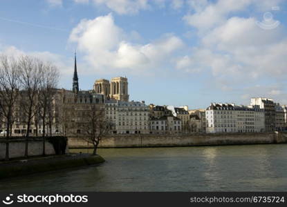 The River Seine, Paris, France