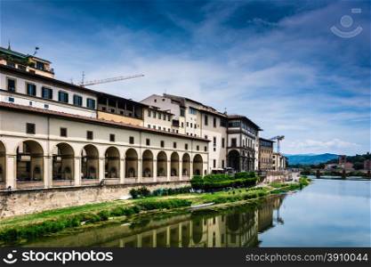 the riverside of Florence known as Lungarno