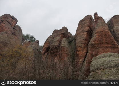 the rocks of Belogradchik, Bulgaria