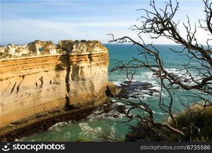 The rugged coastline of Southern Victoria, Australia