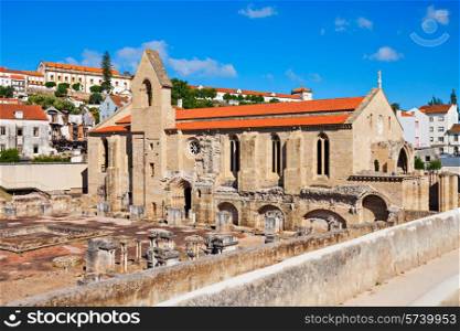 The ruins of the Monastery of Santa Clara a Velha (St Clare the Older) are located in the city of Coimbra, in Portugal