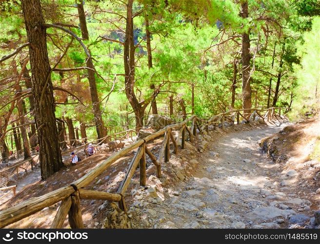 The Samaria Gorge is a National Park of Greece on the island of Crete - a major tourist attraction of the island - and a World&rsquo;s Biosphere Reserve.