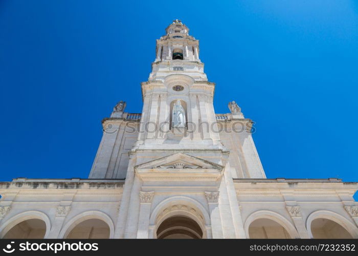 The Sanctuary of Fatima in a beautiful summer day, Portugal