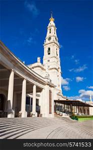 The Sanctuary of Fatima, which is also known as the Basilica of Our Lady of Fatima, Portugal