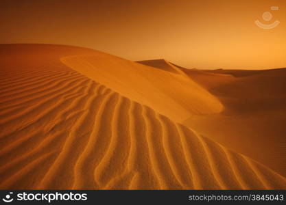 the Sanddunes at the Playa des Ingles in town of Maspalomas on the Canary Island of Spain in the Atlantic ocean.. EUROPE CANARY ISLAND GRAN CANARY