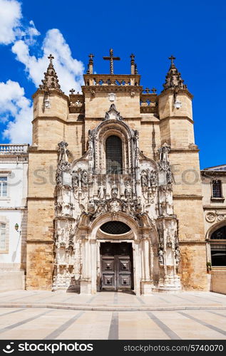 The Santa Cruz Monastery (Monastery of the Holy Cross) is a National Monument in Coimbra, Portugal