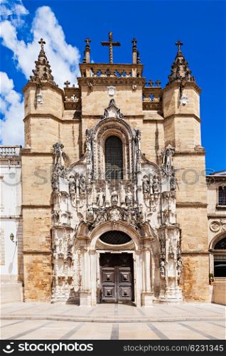 The Santa Cruz Monastery (Monastery of the Holy Cross) is a National Monument in Coimbra, Portugal