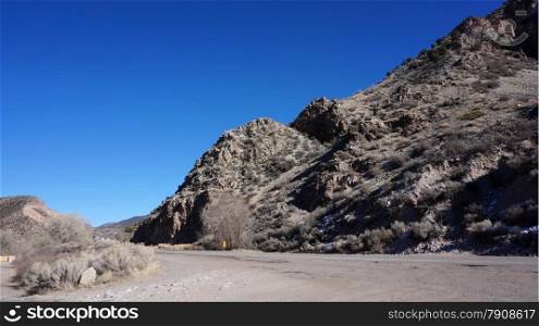 The scenic view of the Rio Grande Gorge National Park