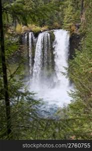 the second lower sahalie waterfall on the McKenzie River, Oregon