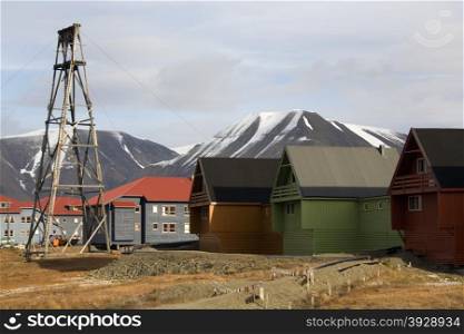 The settlement of Longyearbyen on the main island of Spitsbergen in the Svalbard Islands in the &rsquo;high Arctic&rsquo;. Svalbard are a group of islands in the Arctic Ocean about 400 miles (640 km) north of Norway; pop. 3,700. They came under Norwegian sovereignty in 1925.