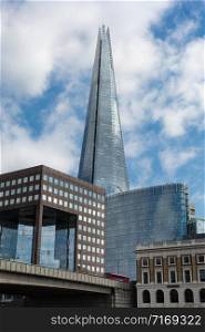 The Shard, formerly London Bridge Tower in Southwark, London.. The Shard, formerly London Bridge Tower in Southwark, London