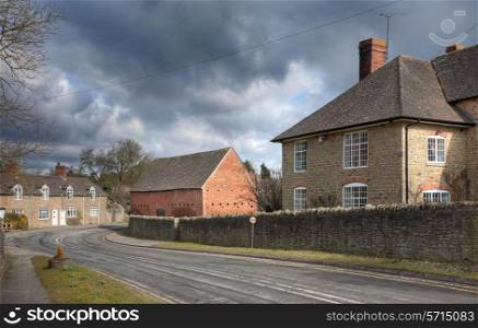 The small village of Munslow in Corvedale, Shropshire, England.