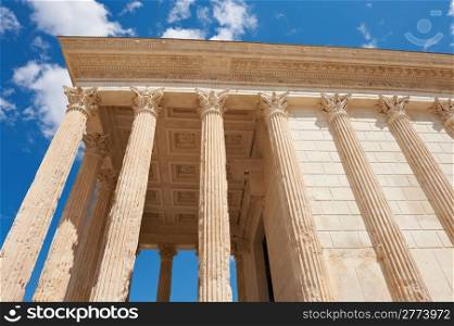 The Square House, Maison Carree, in City of Nimes, France