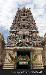 The Sri Mahamariamman Temple is the oldest and richest Hindu temple in Kuala Lumpur