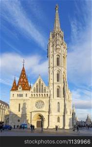 The St. Matthias Church in Budapest, Hungary, Europe