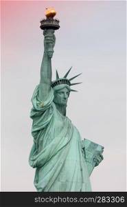 The Statue of Liberty designed by Auguste Bartholdi, was built by Gustave Eiffel