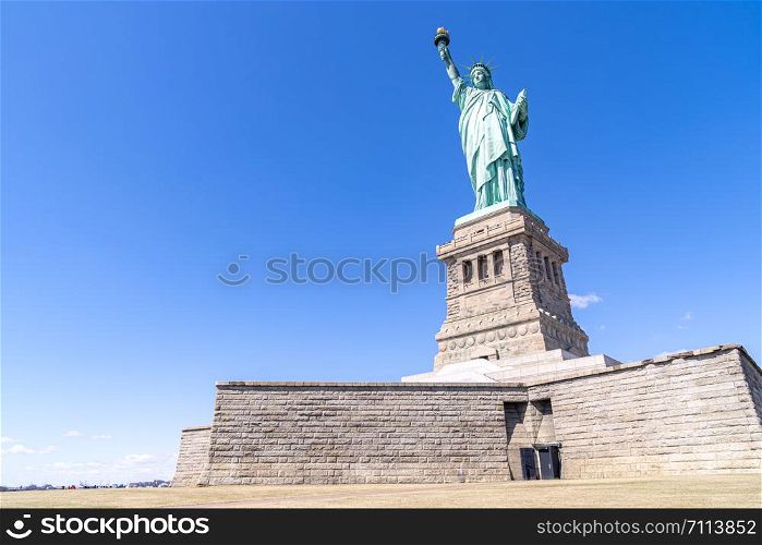 The Statue of Liberty in New York City NYC USA