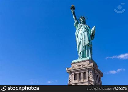 The Statue of Liberty in New York City NYC USA