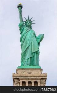The Statue of Liberty in New York City USA