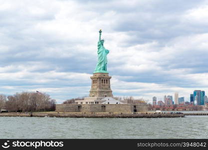 The Statue of Liberty in New York City USA