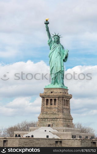 The Statue of Liberty in New York City USA