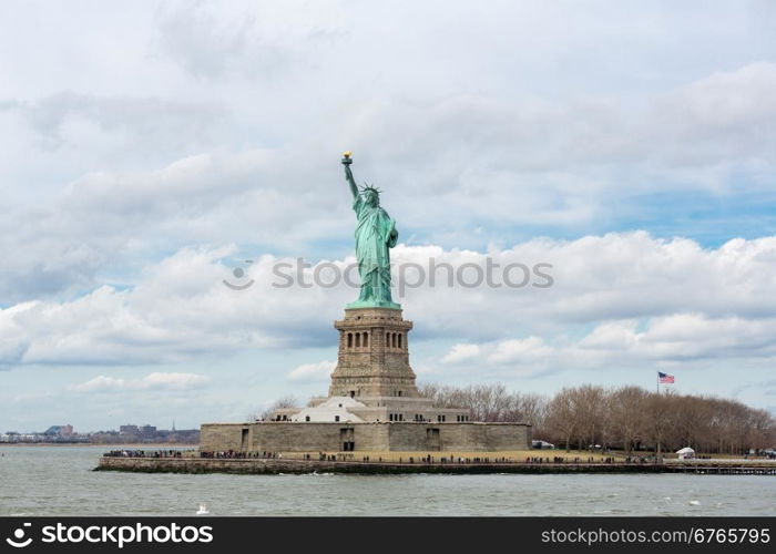 The Statue of Liberty in New York City USA