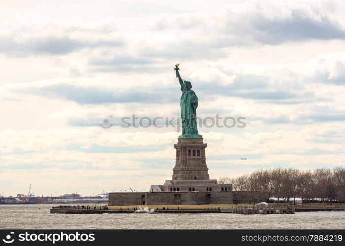 The Statue of Liberty in New York City USA