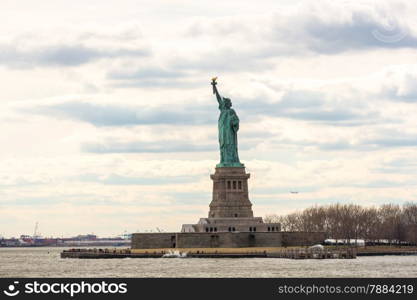 The Statue of Liberty in New York City USA