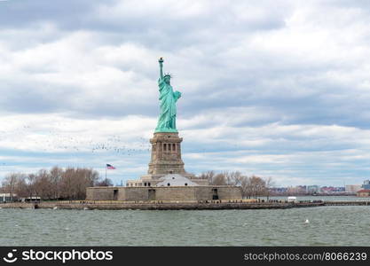 The Statue of Liberty in New York City USA