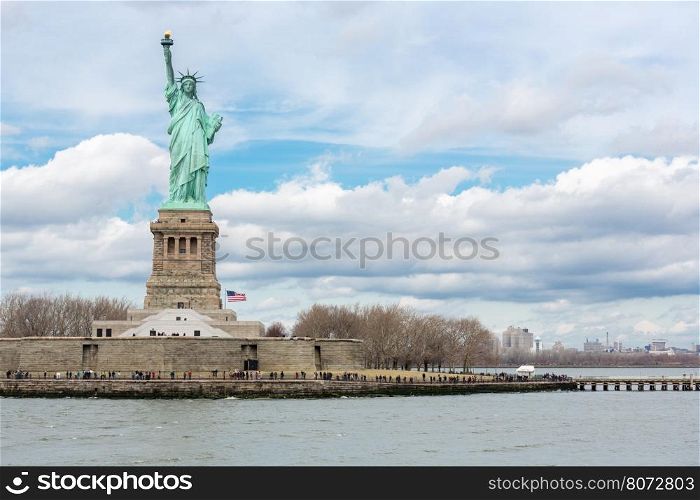 The Statue of Liberty in New York City USA