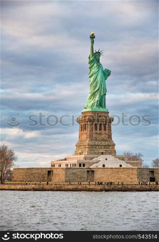The Statue of Liberty, New York City.