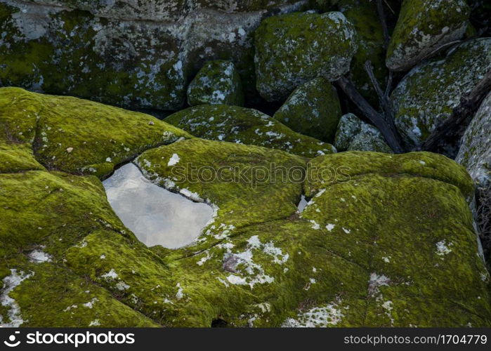 the Stone Canyon of Ribeira de Sor near the Village of Sume in Alentejo in Portugal. Portugal, Sume, October, 2021