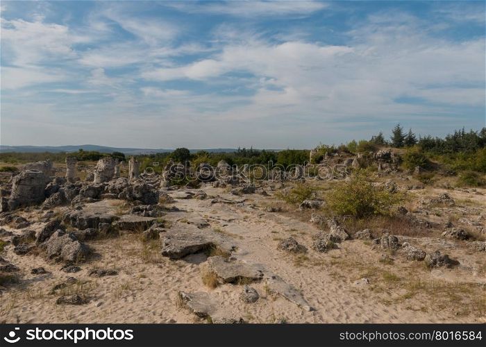 The Stone Desert (Pobiti kamani) near Varna, Bulgaria